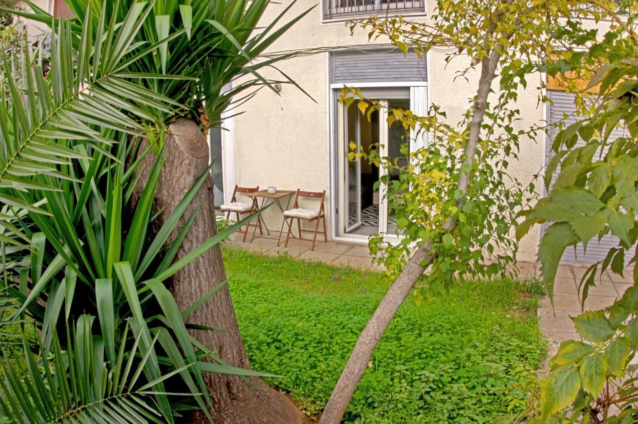 Stylish City Center Garden Apartment Афины Экстерьер фото