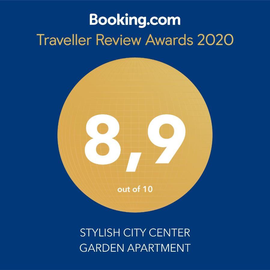 Stylish City Center Garden Apartment Афины Экстерьер фото